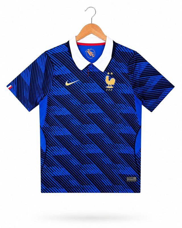 France Home Navy Polo